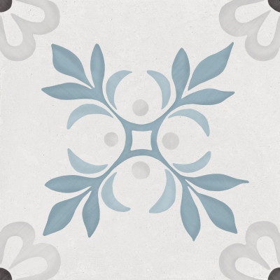 Sirocco Blue Garden 22,3x22,3 Harmony