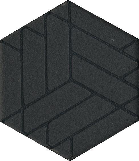 OS/B241/63001 Декор Агуста черный 6х5,2 Kerama Marazzi