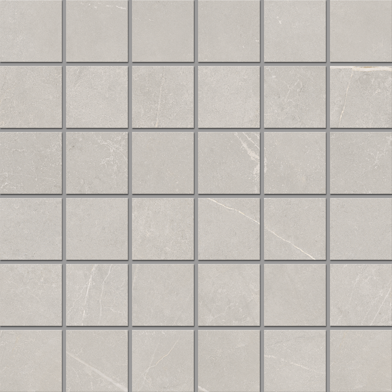 Мозаика NL02 Nolana Light Grey неполированный (5х5) 30x30 Estima