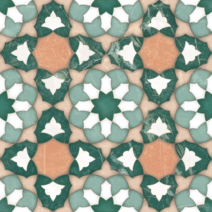 Marrakech Zellige Kasbah 22.3x22.3 Monopole Ceramica фото 2