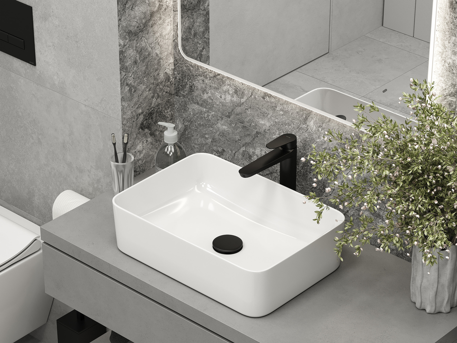 17687 Energy Светло-серый рельеф ректификат 44,8x89,8 Cersanit фото 16