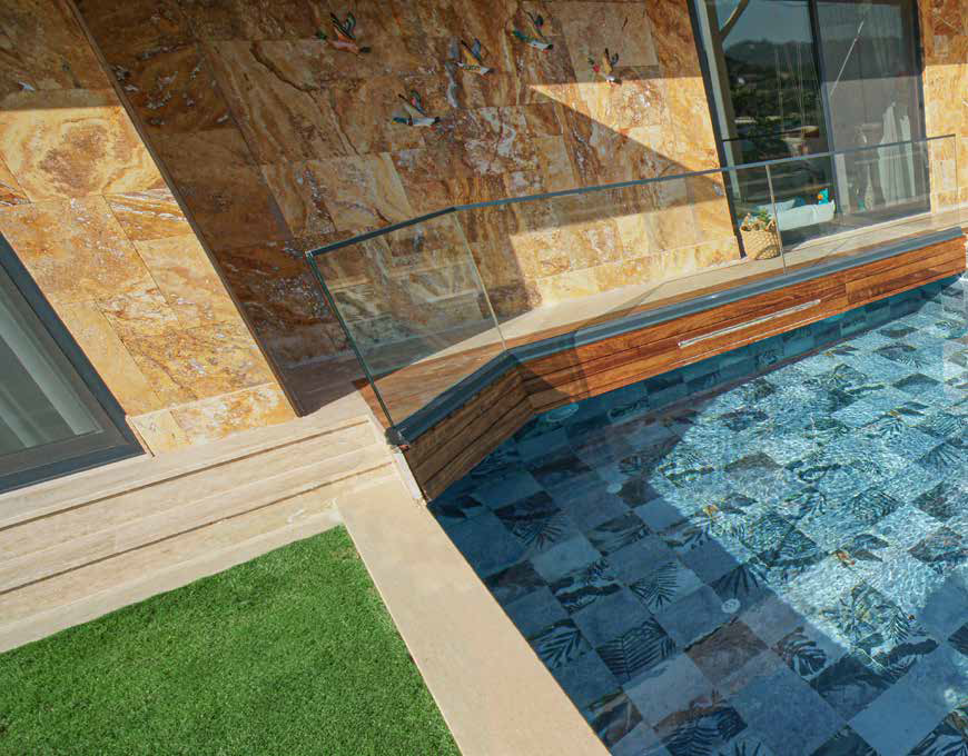 PMST Ступень Pool Mix Antislip 33х66 Serapool