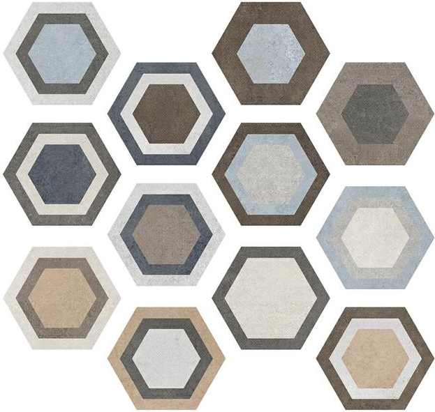 Tripoli Hexa 23,2x26,7 ITT Ceramic