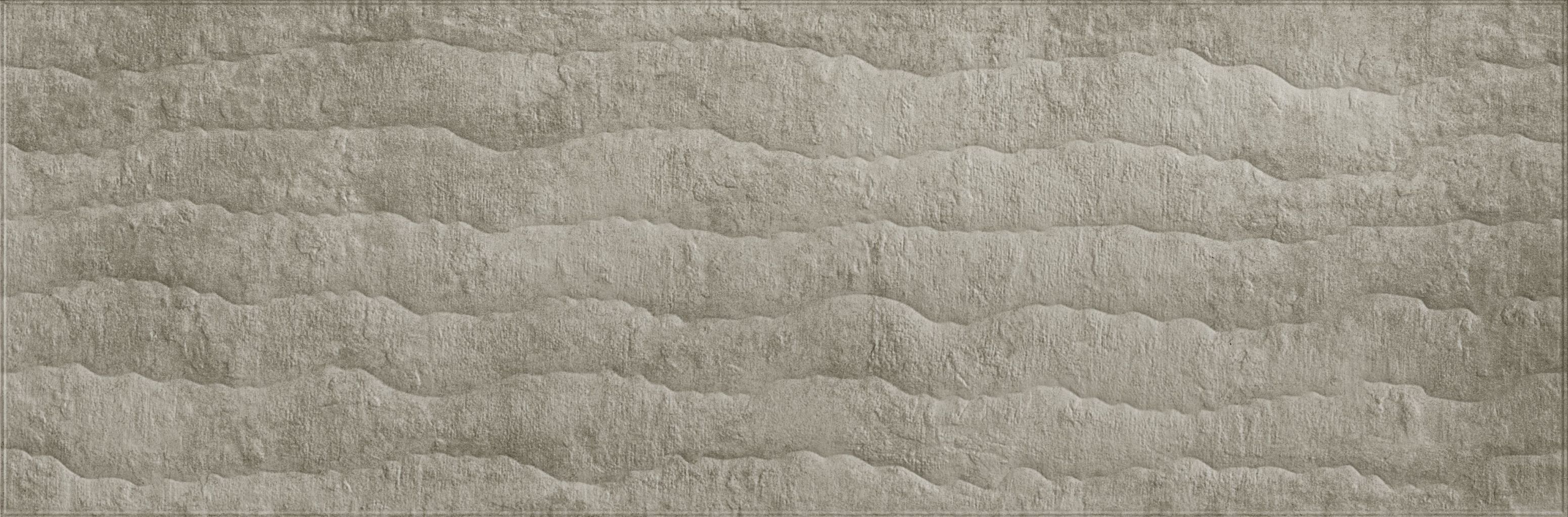 757 Балтимор тёмный рельеф волна 32,5x100 Eurotile Ceramica фото 2
