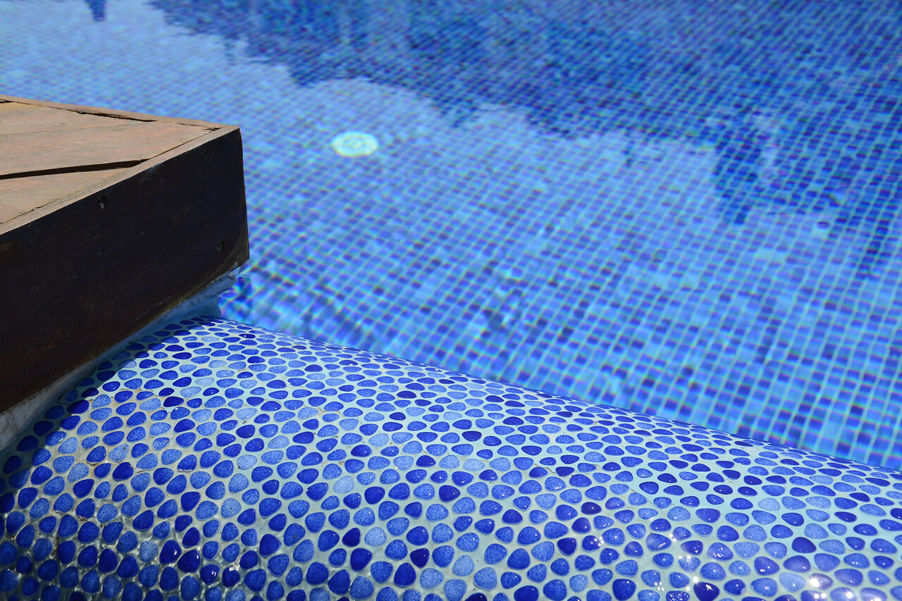 HVZ-124 для бассейна бирюзовая 31,5x31,5 Keramissimo фото 3