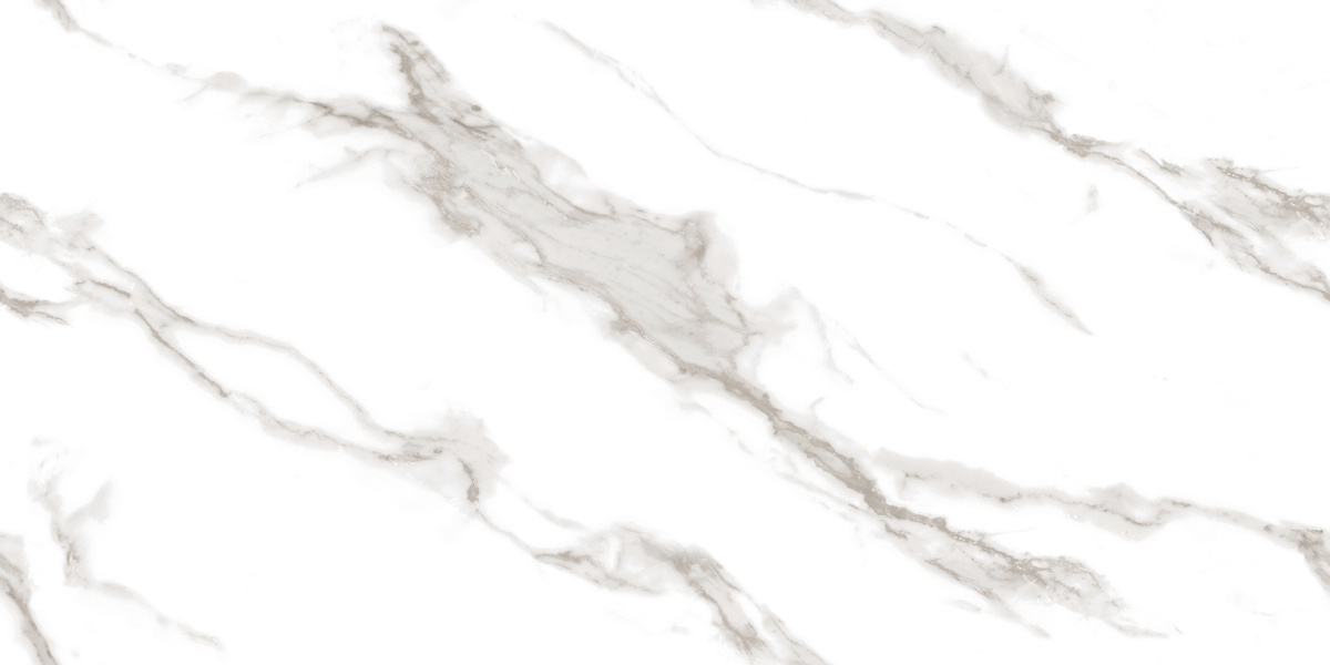 Calacatta Sharp Silver Белый Полированный 60х120 Ceradim