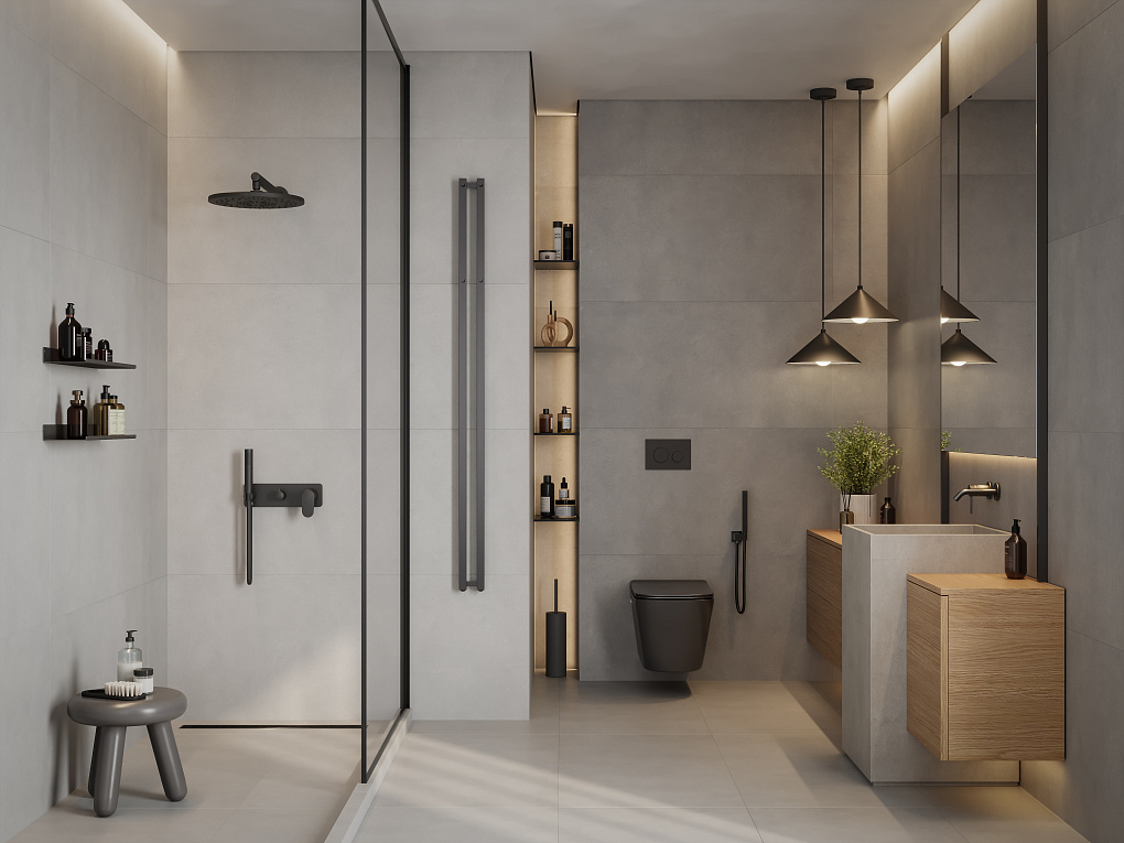 010400001204 Beton grey серый PG 01 60х120 Gracia Ceramica