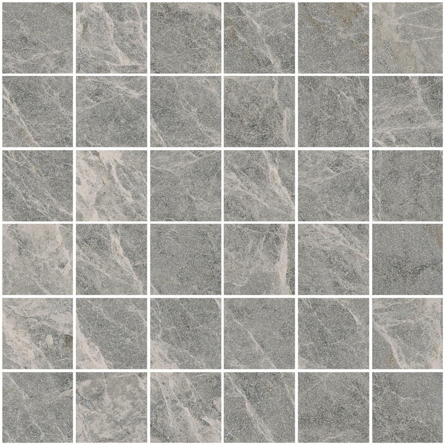 K9513618LPR1VTE0 Marmostone Мозаика Темно-серый 7ЛПР R9 5x5 30х30 Vitra