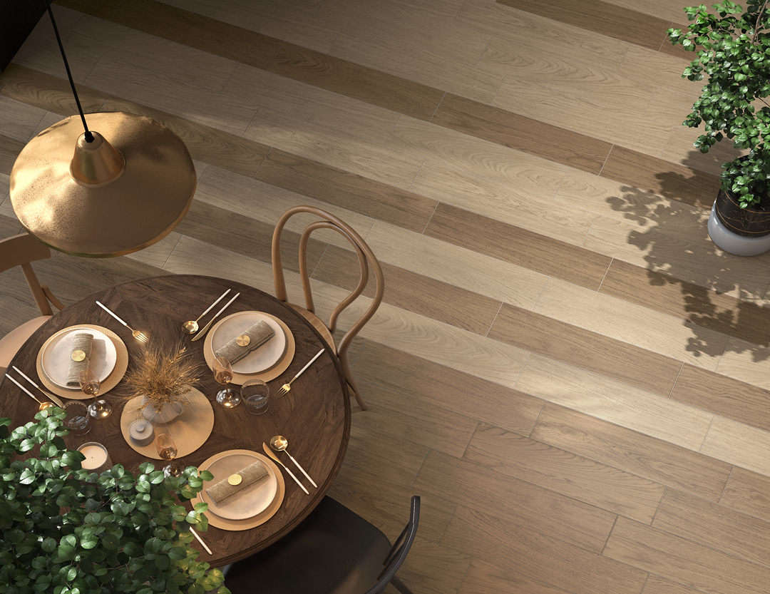 SG320700R Дистинто коричневый обрезной 15х60 Kerama Marazzi