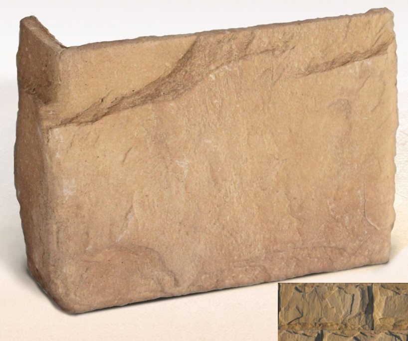 Бостон 15 угловая 60х180х150х30 Ecostone