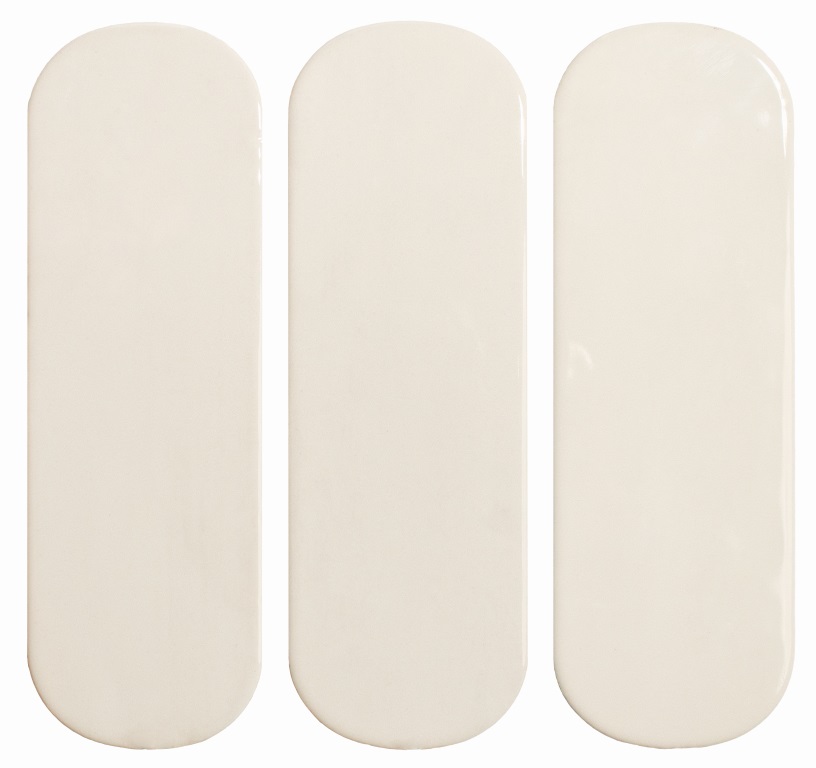 136310 Calema Oval White Gloss 5,2х16 DNA Tiles