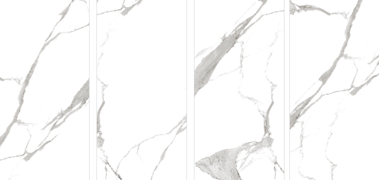 Satuario Bianco Glossy 60x120 Maimoon Ceramica