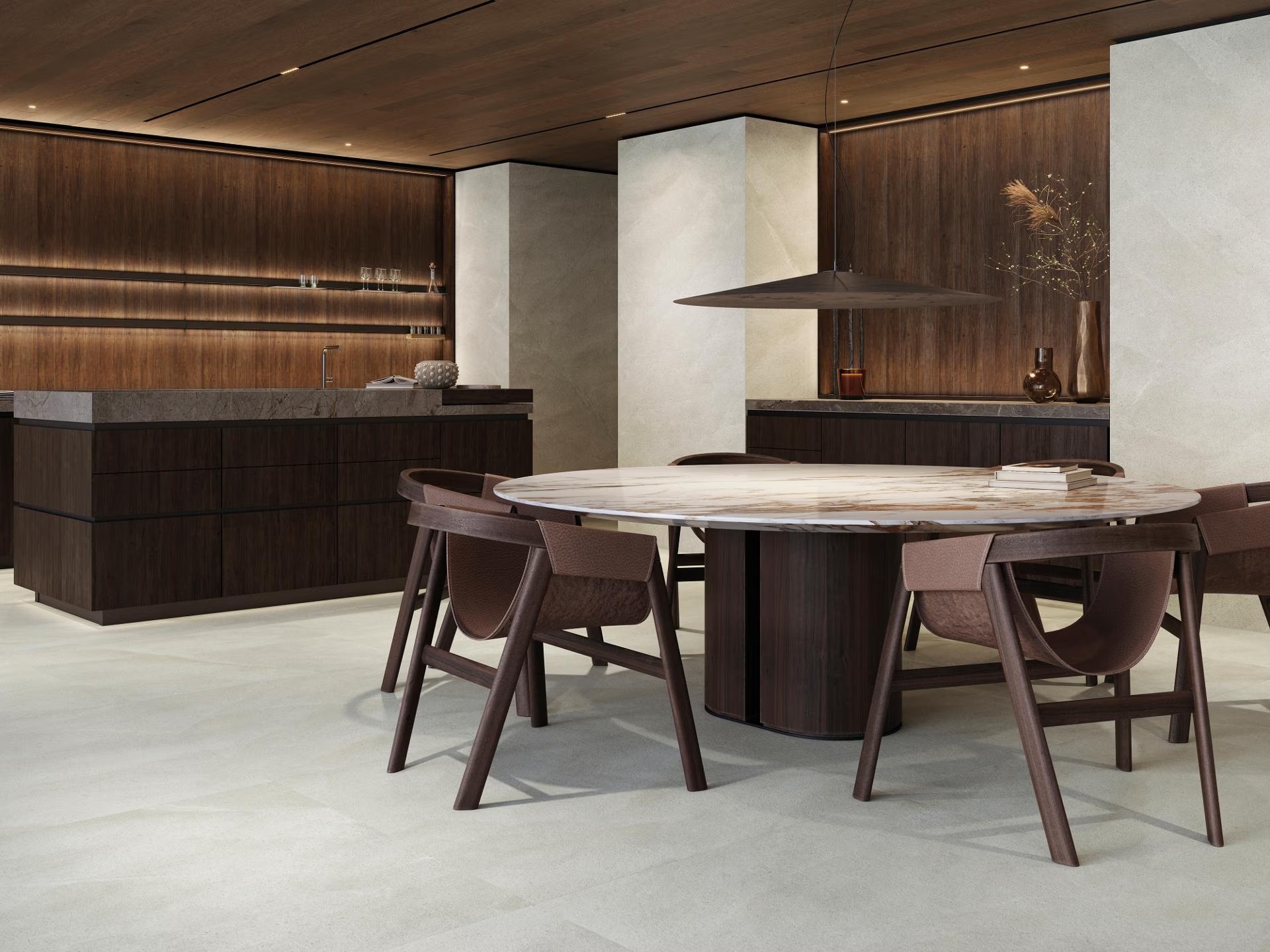 100380995 Xlight Limestone Bone Nature 120x270 Porcelanosa фото 7