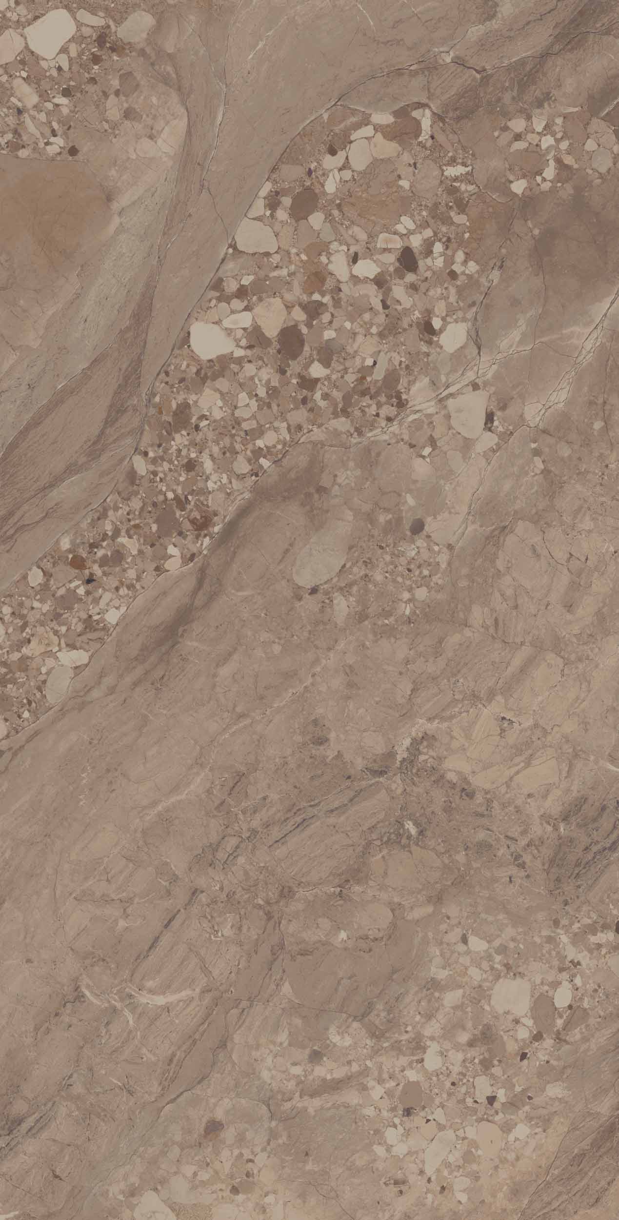 OM03 Oceanmist Brown Неполированный Рект. 60x120х9 Ametis by Estima