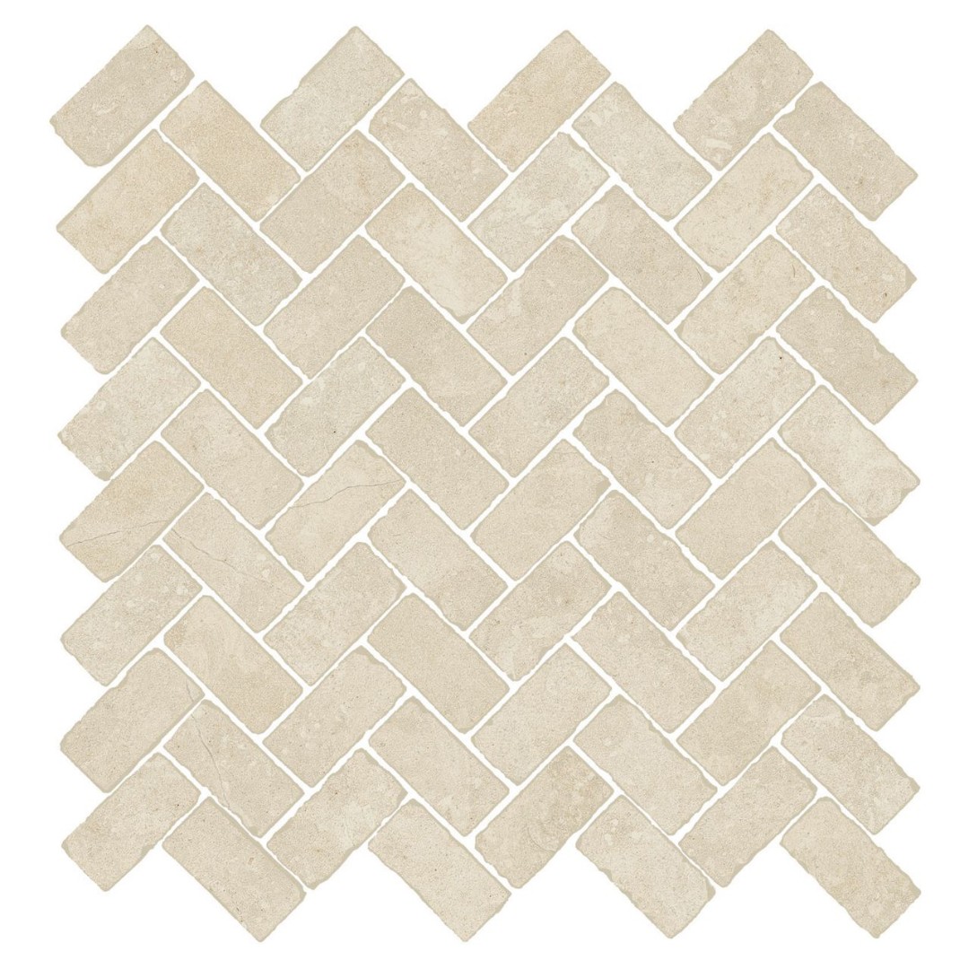 620110000091 Genesis Moon White Mosaico Cross 31,5x29,7 Italon