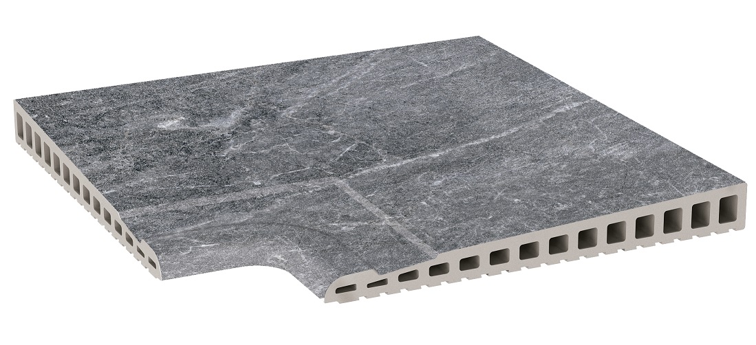 Рукохват угол Marble 446 Ceniza R11 310х310х17-30 Kerastep
