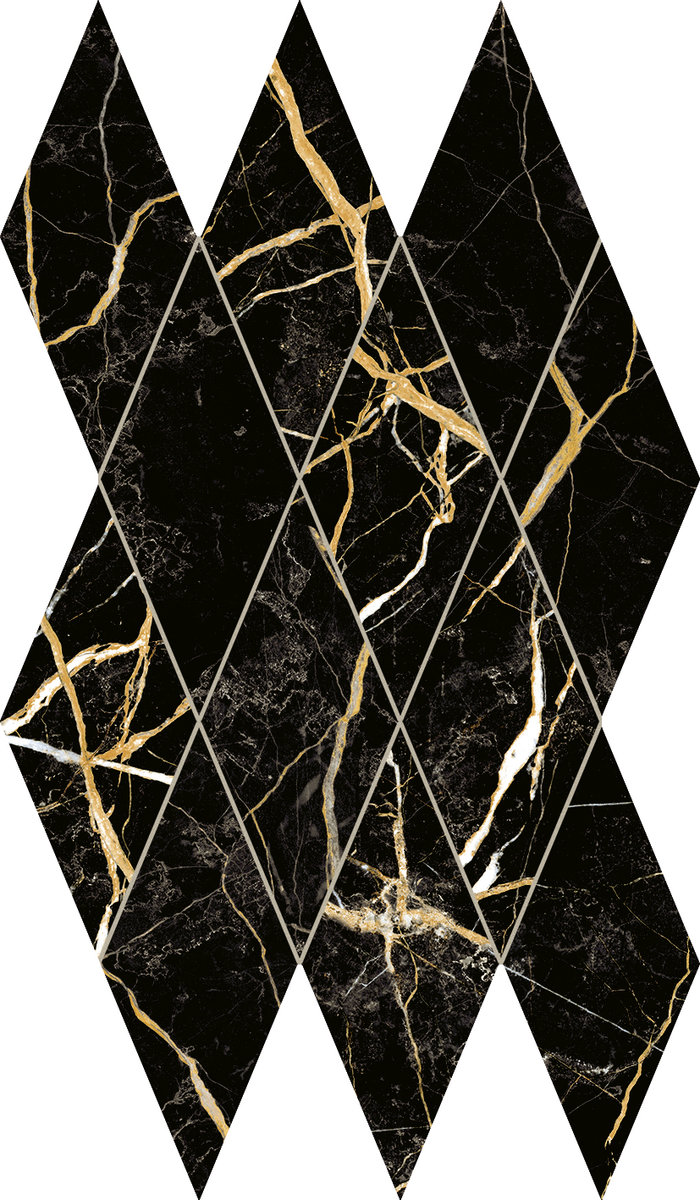 620110000081 Charme Extra Laurent Mosaico Diamond 28x48 Italon