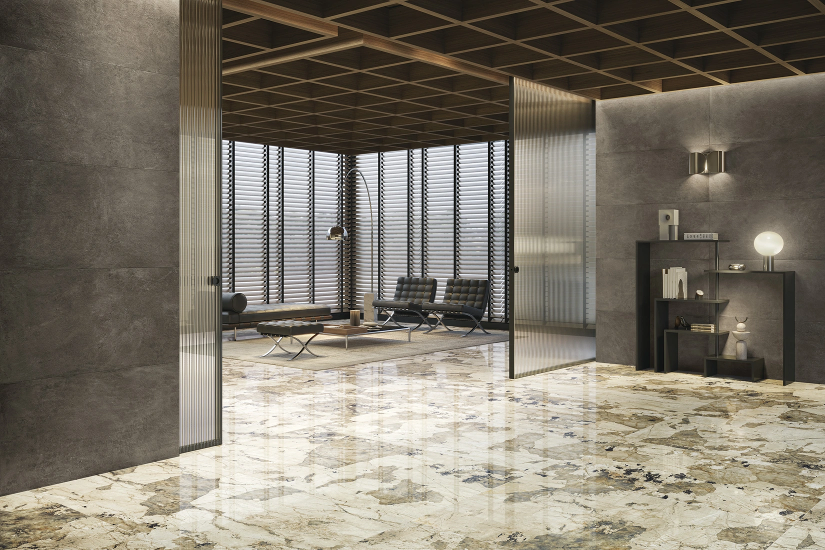 620110000193 Glass Avio Mosaico Lounge Lux 26.2x30.2 Italon