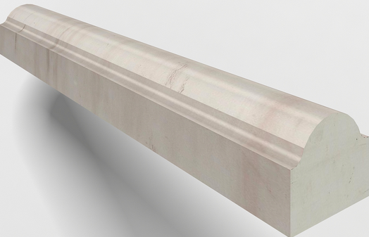 PJG-YXXT007-AEBS 07 Molding Diana White 120x4 Marmocer