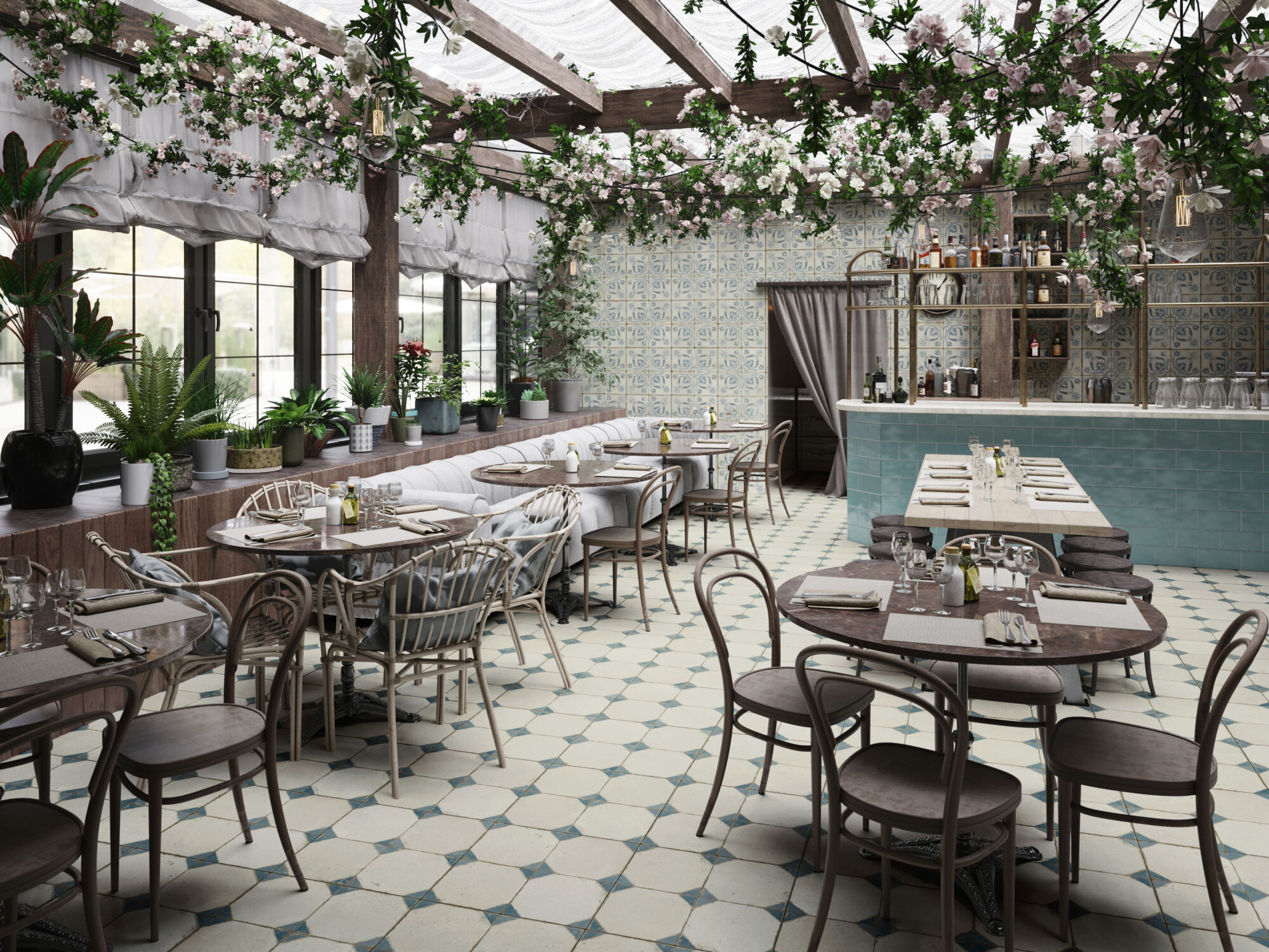 38167 Fs Yard Blue 45x45x0,95 Peronda фото 10