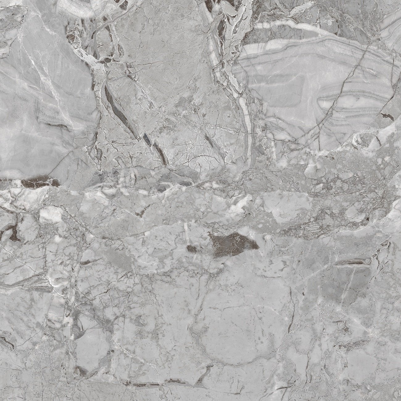 Wixon Grey Shiny Sugar 60x60 Ocean-Ceramic