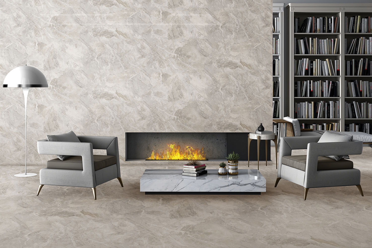 Coralstone Gris Infinia Matt Carving 60х120 Gresant