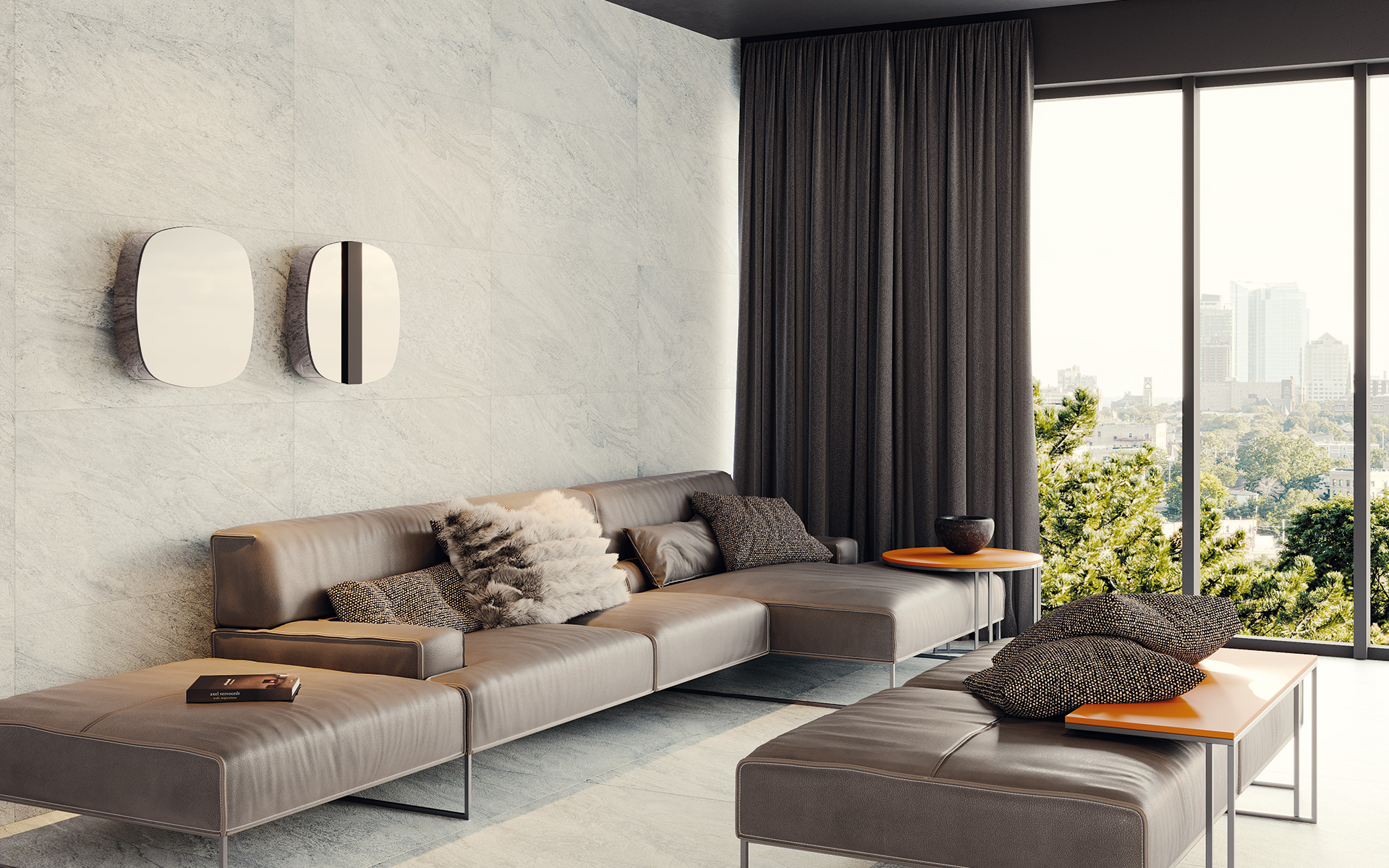 892876 Theke Pietra Ceppo Fluviale Top Lapped 120x60 Iris Ceramica фото 9