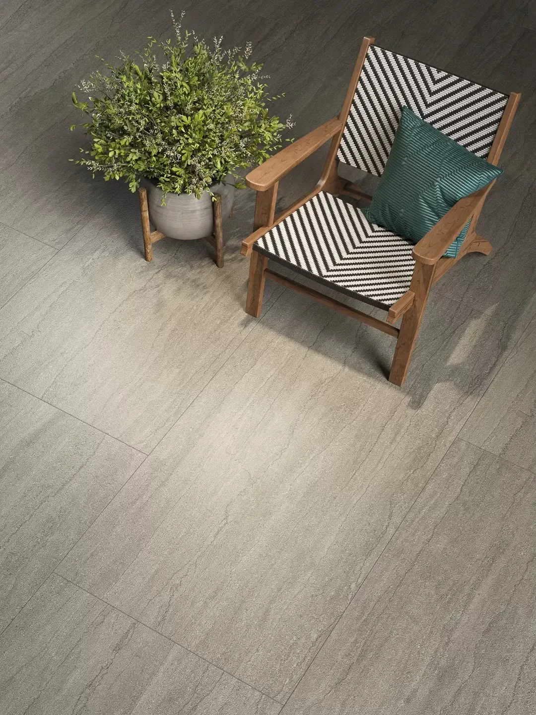 KM4080G0031RBT4 Плинтус Портленд серый светлый матовый обрезной 80x9,5x0,9 Kerama Marazzi фото 7