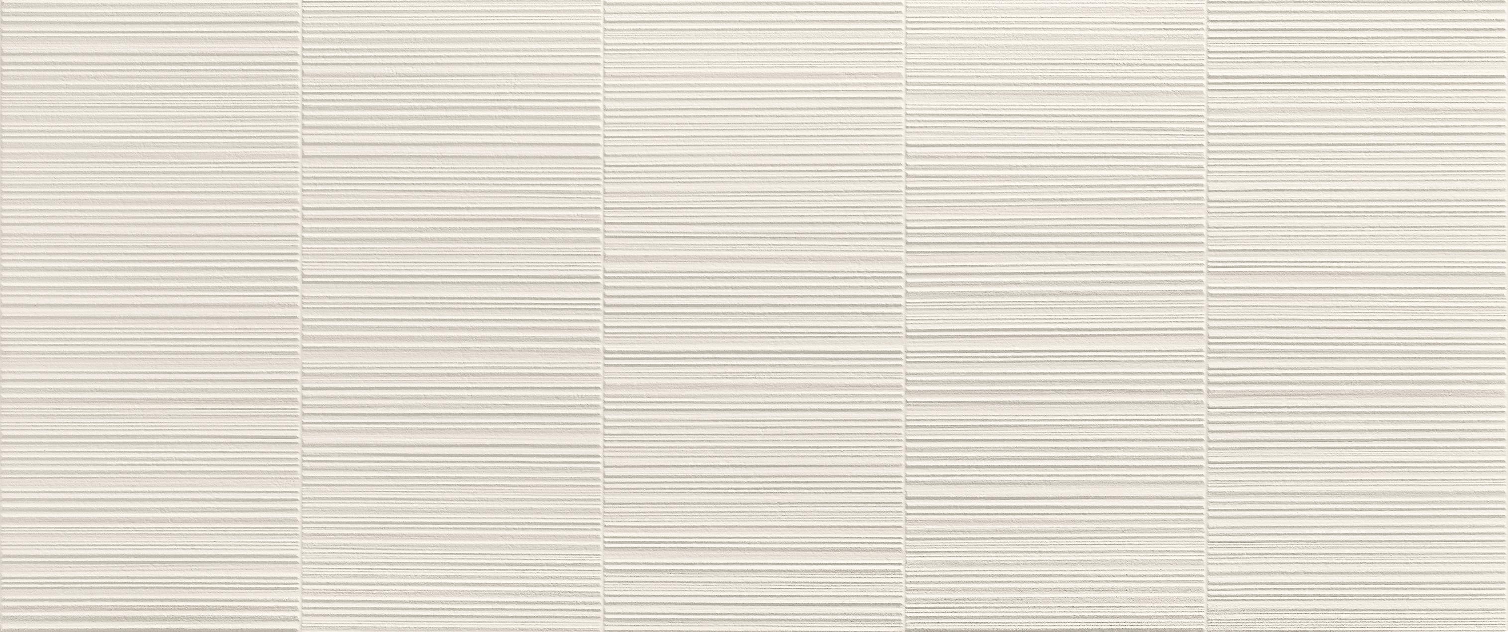 AHQY 3D Wall Plaster Barcode White 50x120 Atlas Concorde