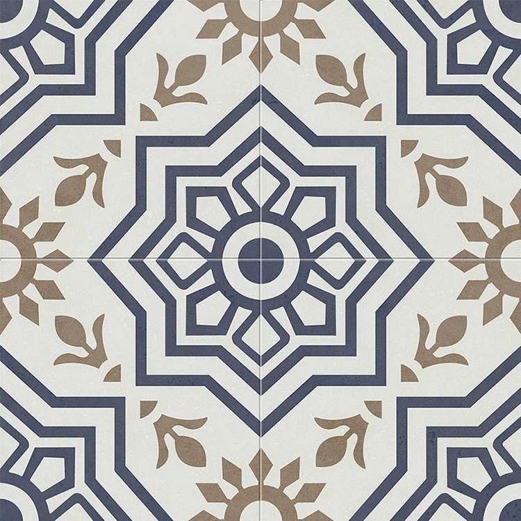 Bursa Blue Pre-cut 45x45 Etili Seramik