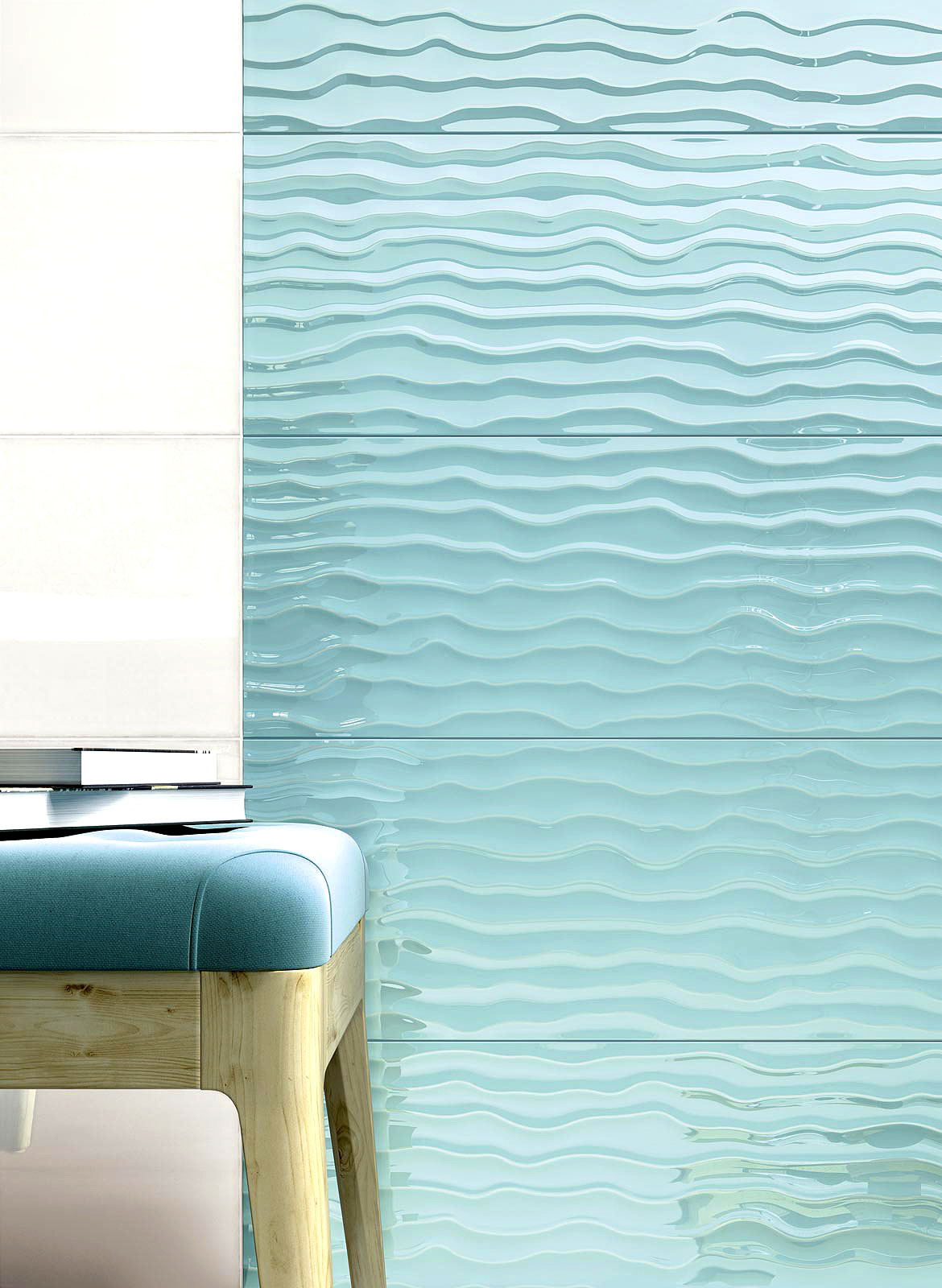 R4ZF Frame Mosaico Aqua 30х30 Ragno Marazzi