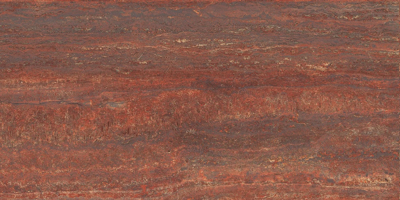 TR07BA I Travertini Rosso Vein Cut SQ. 60x120 Italgraniti