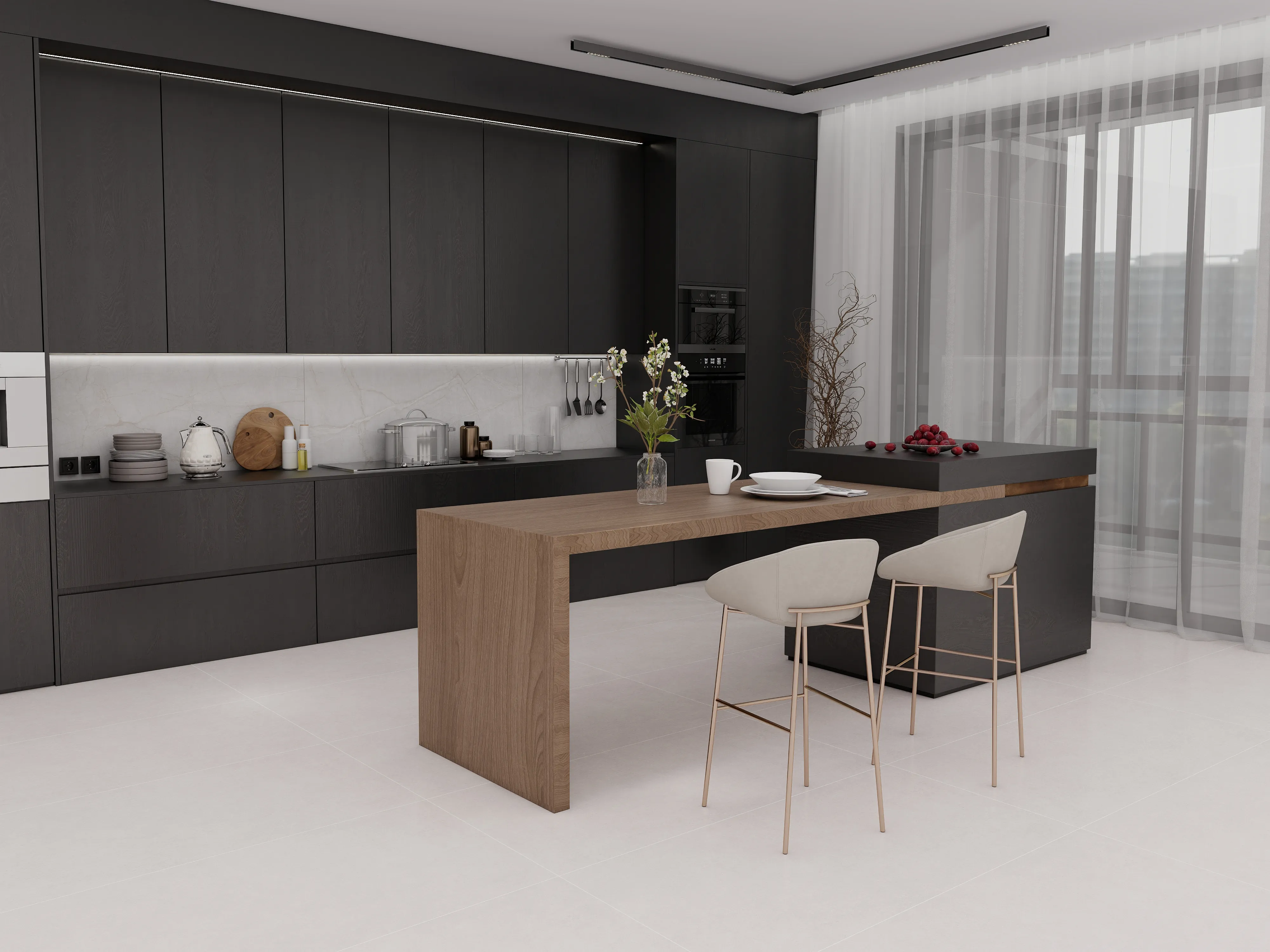 Rio Bianco Carving 120x60 Duna фото 5
