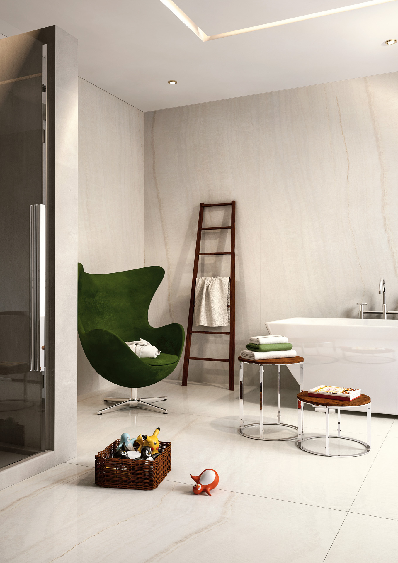 14310316 Onice Arancio Lucido 6mm 60x120 Casalgrande Padana
