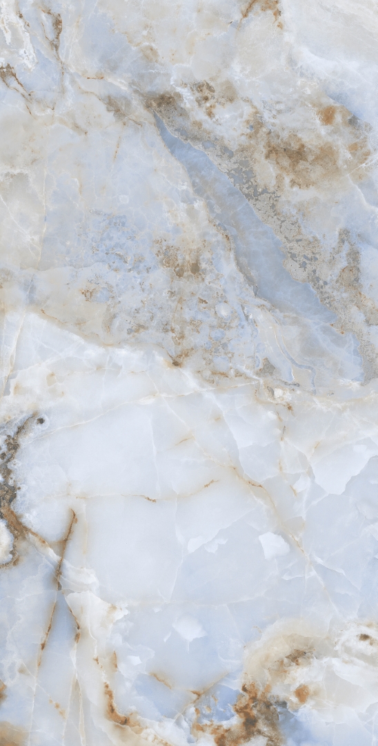 Monty Onyx Azzul Glossy 60x120 Modern Tile