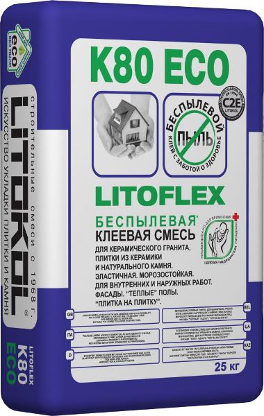 K80 LITOFLEX ECO 25 кг LITOKOL