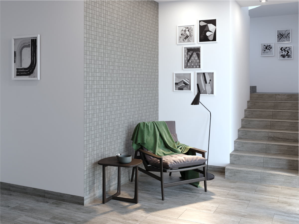 WS5A156 Плинтус Woodhouse темно-бежевый 7x59,8 Cersanit