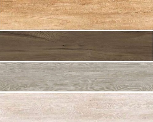 Wood Strips Mega Tile