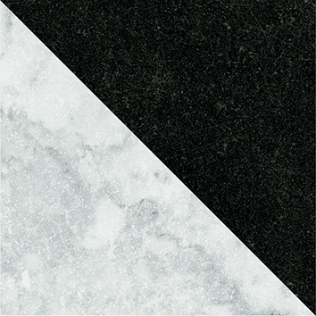 4101199 Flag Black White 18,6x18,6 41ZERO42