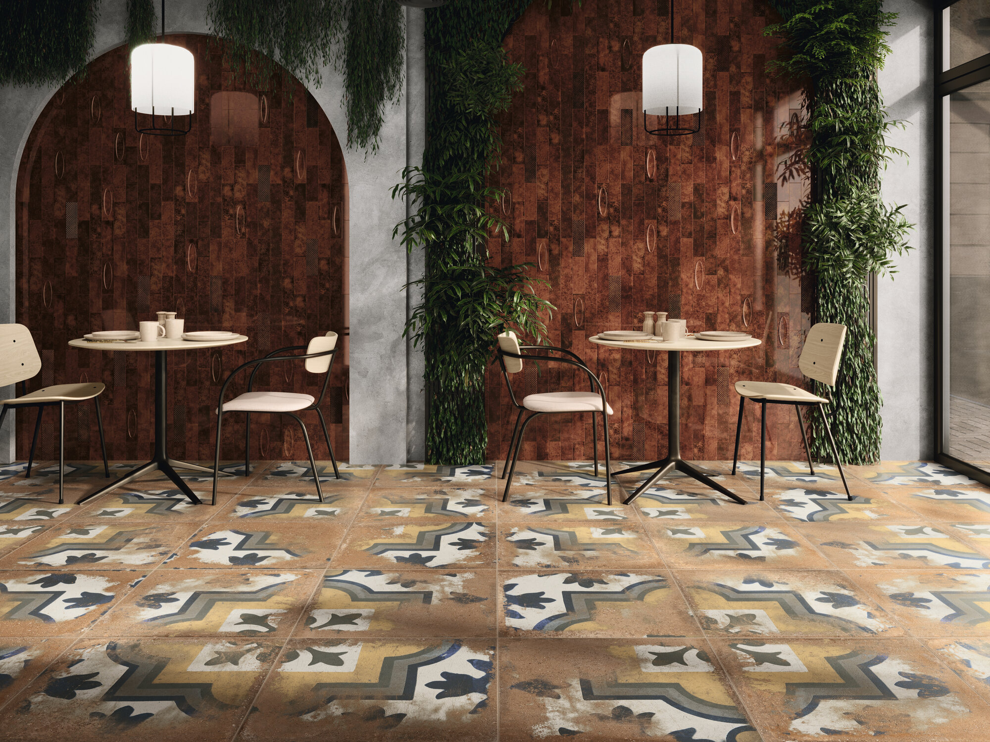 A042409 Palanzo Ecru Rect. 60x60 Ape Ceramica