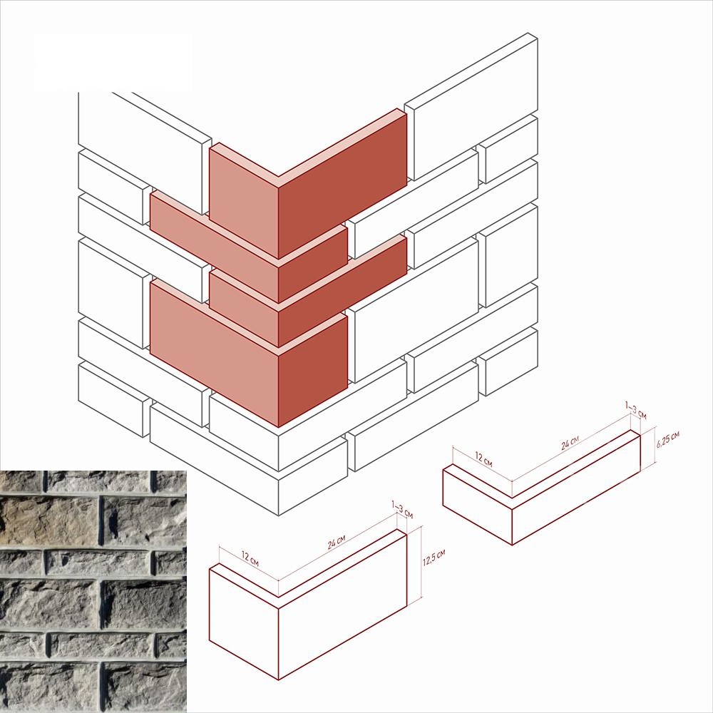 451-85 Тилл угол 12x24x12,5 White Hills