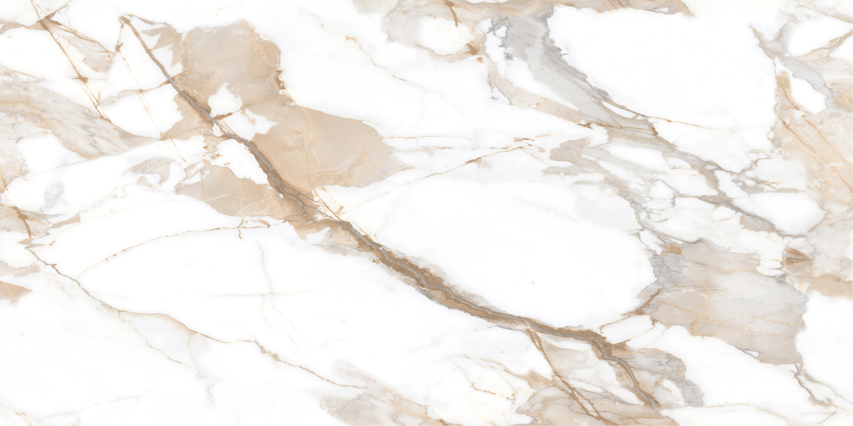 Calacatta Fairy Gold Бежевый Полированный 60х120 Ceradim