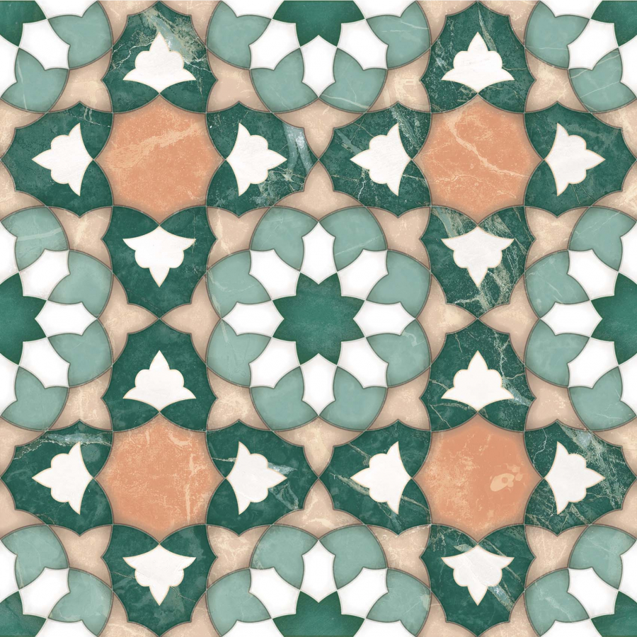 Marrakech Zellige Kasbah 22.3x22.3 Monopole Ceramica фото 4