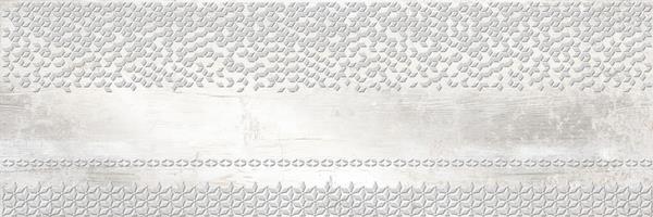 Уайт Вуд декор белый 25x75 Beryoza Ceramica
