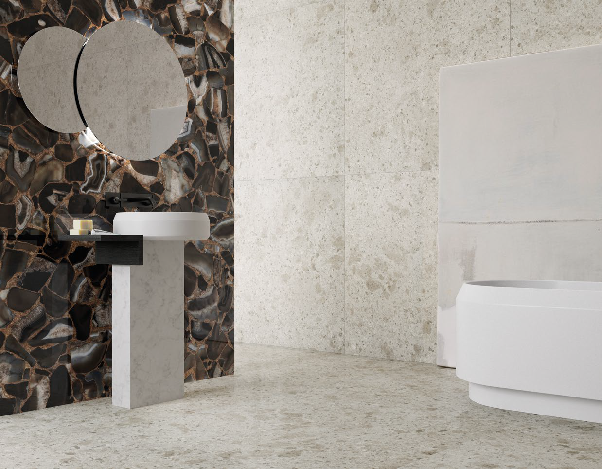 PL120619 Grigio Milano Luc 120x120 Ariostea