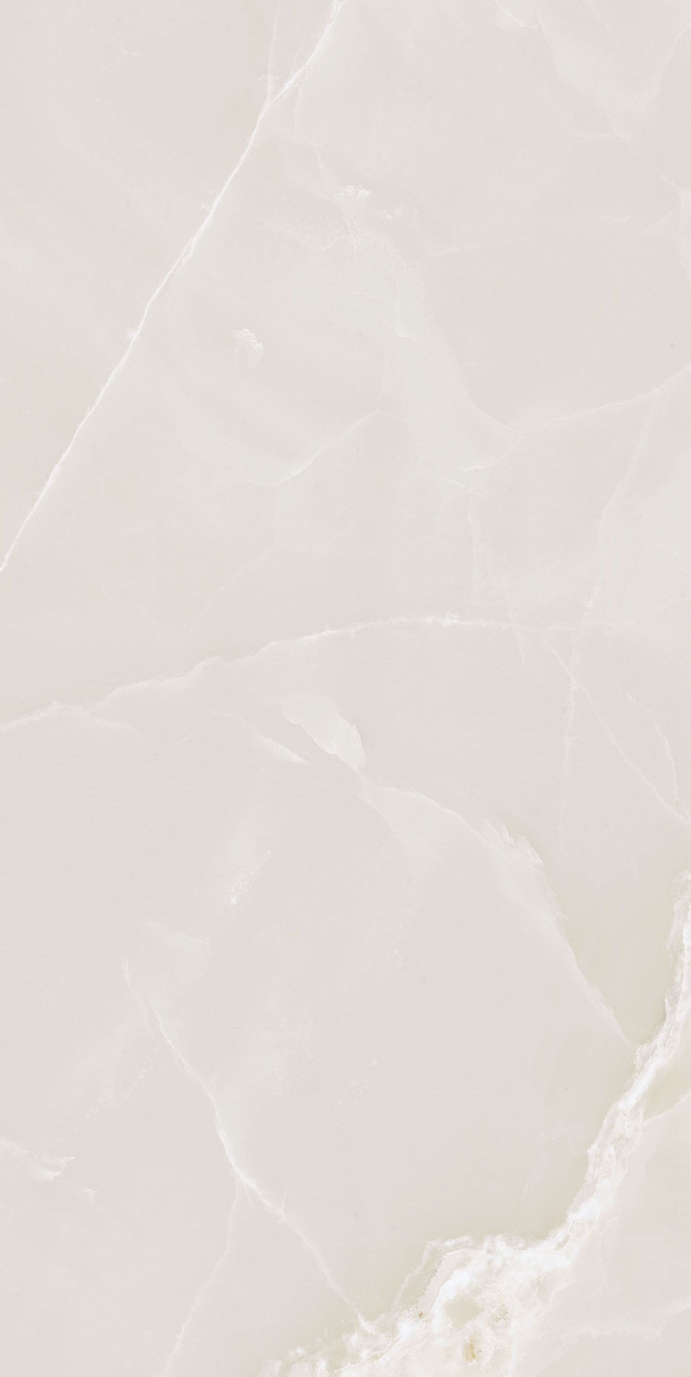 778831 Eccentric Luxe Cloudy White Glossy 6mm 60x120 Rex Ceramiche