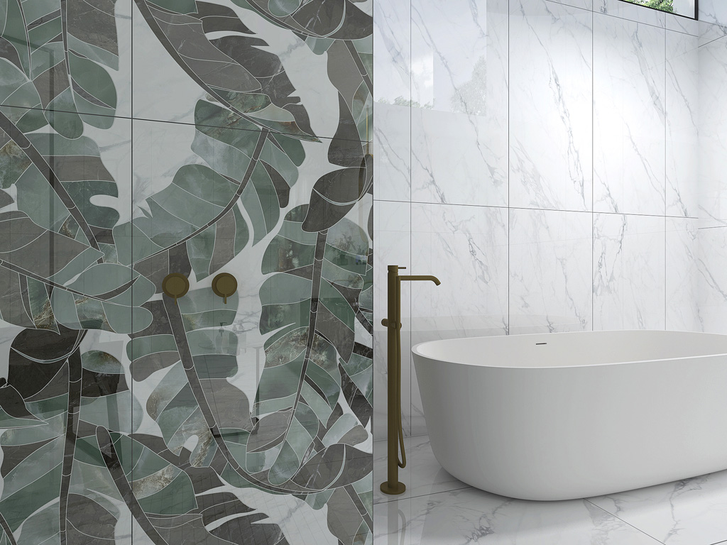 Paola Bali Bianco Polished Carving 60x120 ITC