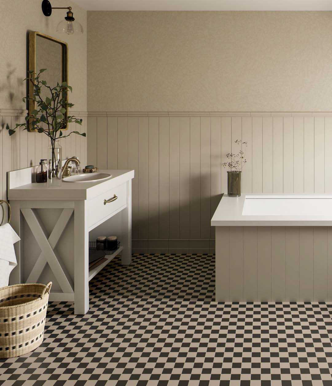 015.889.0037.15398 Hamptons Perla Matt 7x28 Pamesa фото 7