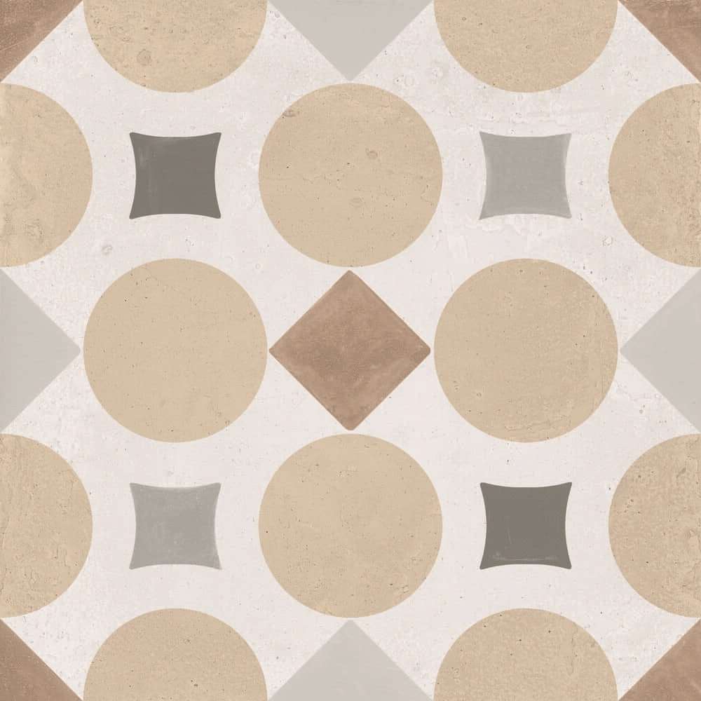 3386036511 Patterns Sand Geometric 9mm R10 22.3x22.3 Harmony