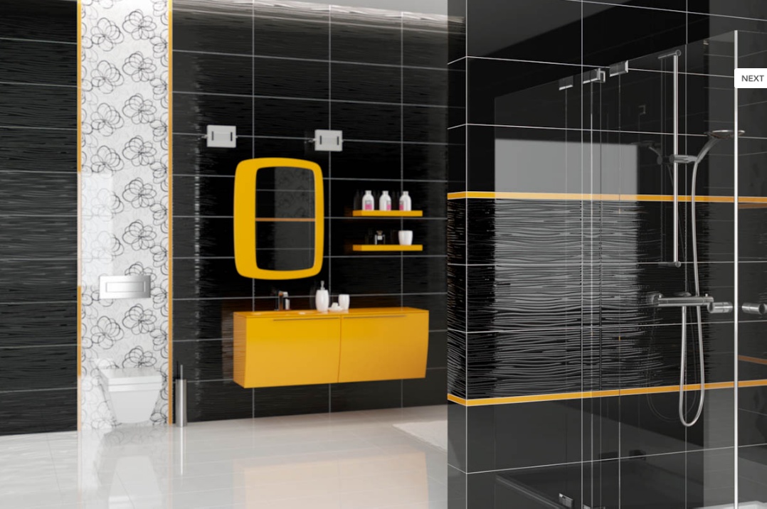 Uniwersalna Listwa Szklana Arancione 2,3х60 Paradyz